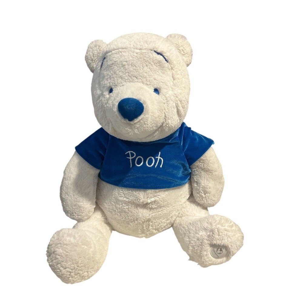 Disney Winnie the Pooh Winter Stuffed Plush 18 inch, ADORABLE